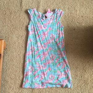 Lilly Pulitzer girls dress, large, lobstah roll